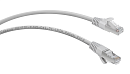 Cabeus PC-FTP-RJ45-Cat.5e-5m-LSZH Патч-корд F/UTP, категория 5е, 2xRJ45/8p8c, экранированный, серый, LSZH, 5м