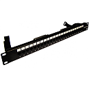 Патч-панель Патч-панель TELCO, 19", 1U, 24 порта RJ-45, контакты 12, 36