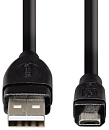 Кабель Hama 00054587 USB (m)-micro USB (m) 0.75м черный