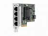 Контроллер HPE Ethernet Adapter, 366T, 4x1Gb, PCIe(2.1), Intel, for Gen9/Gen10 servers