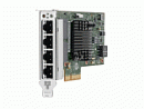 HPE Ethernet Adapter, 366T, 4x1Gb, PCIe(2.1), Intel, for Gen9/Gen10 servers