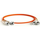 Hyperline FC-D2-50-ST/­PR-ST/­PR-H-2M-LSZH-OR Патч-корд волоконно-оптический (шнур) MM 50/­125, ST-ST, 2.0 мм, duplex, LSZH, 2 м