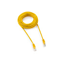 Cablexpert Патч-корд медный UTP PP10-7.5M/Y кат.5e, 7.5м, литой, многожильный (желтый)