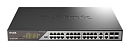 Коммутатор D-Link Настраиваемый L2 PoE-коммутатор, 24x1000Base-T PoE (8 портов 802.3bt 90 Вт), 4xCombo 1000Base-T PoE/SFP, PoE-бюджет 518 Вт, дальност