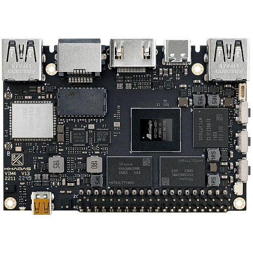Одноплатный компьютер Khadas New VIM4