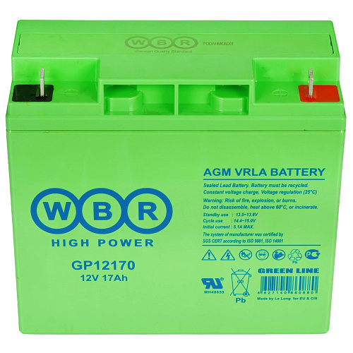 Аккумуляторная батарея WBR GP 12170
