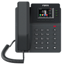 SIP-Телефон Fanvil V60P, 4 SIP-акк., 2,4", 320x240 Цвет. экран, POE, БП в комп., 2x100 Mbps