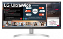 Монитор LG 29" UltraWide 29WN600-W белый IPS LED 5ms 21:9 HDMI M/M матовая 1000:1 250cd 178гр/178гр 2560x1080 75Hz DP FHD 4.7кг