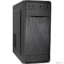 Exegate EX283074RUS Корпус Miditower ExeGate XP-332 Black, ATX, <XP600, Black,120mm>, 2*USB, Audio