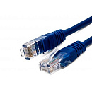 Filum FL-U5-1M-BL Кабель патч-корд, U/UTP 5e cat. 1м, 26AWG(7x0.16 мм), омедненный алюминий (CCA), PVC, синий (872952)
