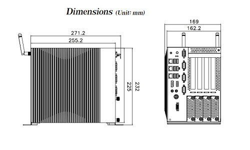 TANK-880-Q370-i7R/8G/4A