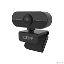 CBR CW 852FHD Black, Веб-камера с матрицей 2 МП, разрешение видео 1920х1080, USB 2.0, встроенный микрофон с шумоподавлением, фикс.фокус, крепление на