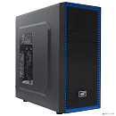Deepcool TESSERACT BF, ATX, Black-Blue, без БП[DP-CCATX-TSRBFBK]