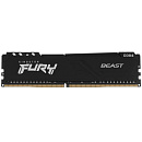 Модуль памяти Kingston 16GB DDR4 3200 DIMM FURY Beast Black Gaming Memory KF432C16BB1/16WP Non-ECC, CL16, 1.35V, 1Gx8,