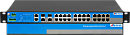 Управляемый промышленный Full Gigabit Ethernet коммутатор 3 уровня, 24 x 1G RJ45, 4 x 10G SFP+, питание 2 x 18~72VDC, монтаж в стойку 19″