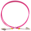 Cabeus FOP-50-OM4-LC-LC-0,5m Шнур оптический duplex LC-LC 50/125 mm OM4 0,5м LSZH