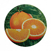 Коврик для мыши Buro BU-T60039 Мини рисунок/апельсин 200x200x1.5мм