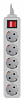 Сетевой фильтр PC Pet AP01006-5-G 5м (5 розеток) серый (пакет ПЭ)