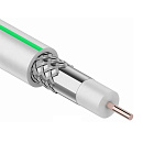 Rexant 01-2501 Кабель MARS 4K, Cu/Al/CuSn, (96%), 75 Ом, 100м., белый REXANT