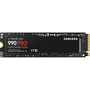 Твердотельный накопитель SSD M.2 2280 1TB Samsung 990 PRO Black Client SSD PCI-E 4.0 x4, V-NAND 3-bit MLC, 7450/6900, 600TBW Bad Pack