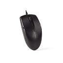 Мышь проводная A4Tech OP-530NUS black (оптическая, silent, USB, 2but, 1200dpi) (OP-530NUS)