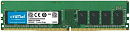 Оперативная память CRUCIAL Память оперативная 16GB DDR4 2666 MT/s (PC4-21300) CL19 DR x8 ECC Unbuffered DIMM 288pin