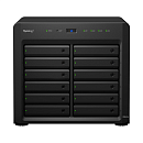 Synology DS2419+ QC 2.1GHz CPU/4GB(up to 32GB)/RAID 0,1,5,6,10/up to 12 SATA SSD/HDD (3.5" or 2.5") (up to 24 woth 1xDX1215), 2xUSB3.0, 4xGbE(+1Expsl