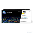 Картридж лазерный HP 212X W2122X желтый для HP CLJ Enterprise M554/M555
