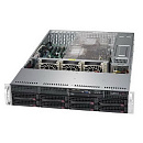 Корпус SuperMicro Bad Pack CSE-825TQC-R802LPB 2U SC825TQC 8 x 3.5" hot-swap SAS3/SATA LP Chassis w/ Red. 800W PWS