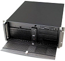 Корпус AIC Серверный корпус/ 4U ATX(SSI SEB) w/o PSU, 3*5.25", 1+2*3.5", 2x90mm front, optional 2x60mm back, black, 505mm, (SLR-20R / SLR-26R) optional