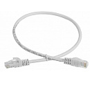ITK PC01-C5EU-05M-G Шнур коммутационный кат. 5Е UTP 0,5м серый GENERICA