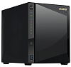 ASUSTOR AS4004T 4-Bay NAS/CPU (2Core)/2Gb/noHDD,LFF(HDD,SSD)/1x1GbE(LAN)/2xUSB3.1 ; 90IX0161-BW3S10