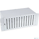 Cabeus FO-19-96ST Кросс бокс оптический 19" на 96 ST(FC) со сплайс-кассетой и КДЗС (без пигтейлов и проходных адаптеров)