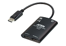 Хаб ATEN 2-Port True 4K DisplayPort MST Hub