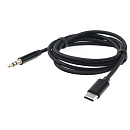 Cablexpert Кабель-переходник USB Type-C/Jack3.5, Mobile, 1м, черный, коробка (CCAB-CM35M-1M-B)