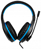 Наушники с микрофоном GMNG HS-L325G черный/синий 2.2м мониторные оголовье (1533545)