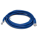 Filum FL-U6-5M-BL Кабель патч-корд, U/UTP 6 cat. 5м, 26AWG(7x0.16 мм), омедненный алюминий (CCA), PVC, синий