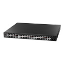 Коммутатор Edge-corE 48 x GE + 2 x 10G SFP+ ports + 1 x expansion slot (for dual 10G SFP+ ports) L3 Stackable Switch, w/ 1 x RJ45 console port, 1 x US