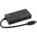 VCOM DH302C Кабель-адаптер USB3.1 Type-CM --> 4*USB3.0 (F) VCOM <DH302C>