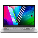 Ноутбук/ ASUS N7600PC-L2087W 16"(3840x2400 OLED 16:10)/Intel Core i7 11370H(3Ghz)/16384Mb/512PCISSDGb/noDVD/Ext:nVidia GeForce RTX3050(4096Mb)/Cam/BT