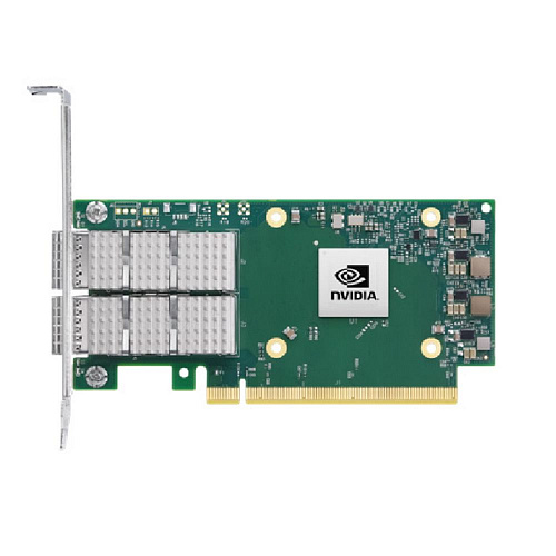 Сетевой адаптер Mellanox MCX623106AC-CDAT ConnectX®-6 Dx EN adapter card, 100GbE, Dual-port QSFP56, PCIe 4.0 x16, Crypto and Secure Boot, Tall Bracket