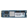 SSD APACER M.2 2280 500GB AS2280Q4 Client AP500GAS2280Q4-1 PCIe Gen4x4 with NVMe, 5000/2500, IOPS 750K, MTBF 1.5M, 3D TLC, 850TBW, 1.7DWPD, Kit Heatsi