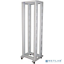 Стойка двухрамная Lanmaster TWT-RACK2-42U-6X10 42U 600ммX1000мм серый