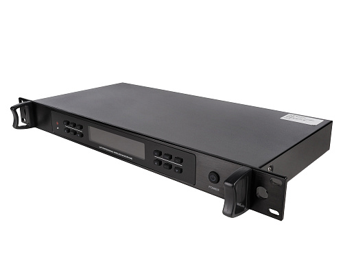 Микрофонная радиосистема [AX-7000T] Axelvox [DWS7000HT (TD Bundle)] UHF 710-726 MHz, True Diversity, 2 x 32 канала, LCD дисплей, 2х ИК порт, 2 ручных