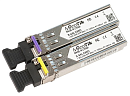 MikroTik Pair of SFP modules, S-45LC80D (1.25G SM 80km T1490nm/R1550nm, Single LC-connector) + S-54LC80D (1.25G SM 80km T1550nm/R1490nm, Single LC-con