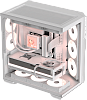 корпус Formula V Line Crystal Z7 PA White, ATX, TYPE-C*1, USB3.0*1, Front+Side Glass, SIDE 3x PERFORMANCE ARGB, REAR 2x PERFORMANCE ARGB
