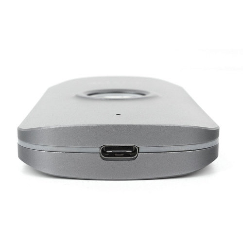 Корпус AGESTAR 31UBNVFC-GRAY Внешний SSD M.2 NVME (M-Key) , сканер отпечатка пальца, шифрование данных, алюминий, серый (2280) {50} (672998)