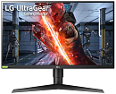 LG 27" 27GN750-B IPS LED, 1920x1080, 1ms, 178°/178°, 400cd/m2, 1000:1 (Mega DCR), 2*HDMI, DP, 240 Гц, USB-hub, FreeSync, HDR10, Tilt, Pivot, HAS, Blac