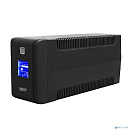 ИБП HIDEN EXPERT ULS800C 800ВА/480Вт {Линейно-интерактивный ИБП 800ВА/480Вт 2xSchuko LCD, USB, встроенный АКБ 1x12B/9Ач}