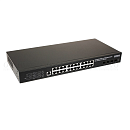 Коммутатор Osnovo Коммутатор/ SW-24G4X-2L Управляемый L3 Gigabit Ethernet на 24xRJ45 + 4x10G SFP+ Uplink. Порты: 24 x GE (10/100/1000Base-T) + 4 x 10G SFP+